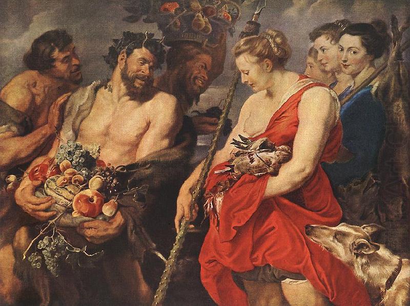 Diana Returning from Hunt, RUBENS, Pieter Pauwel